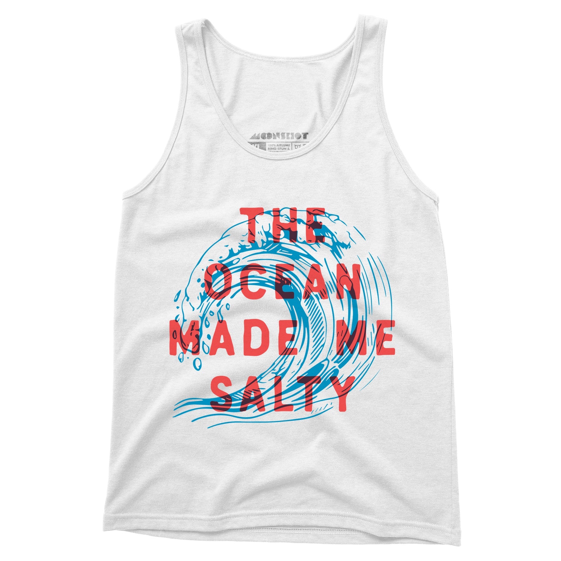The Ocean Made Me Salty - Unisex Tank Top