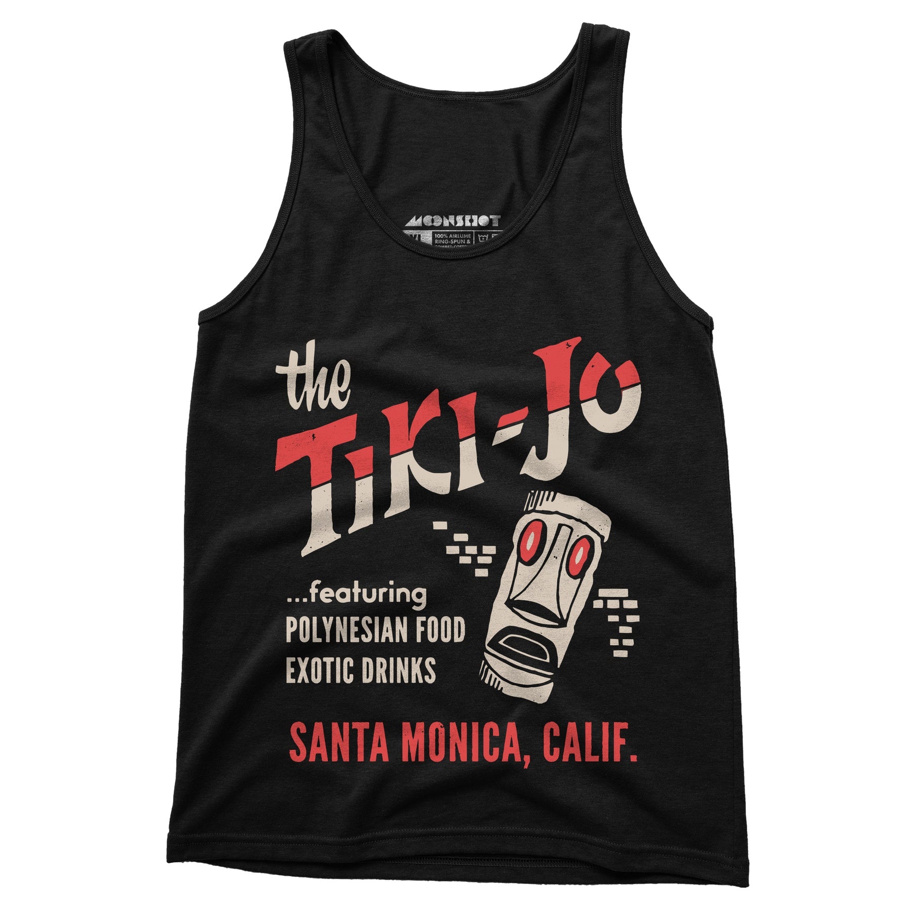The Tiki-Jo - Santa Monica, CA - Vintage Tiki Bar - Unisex Tank Top