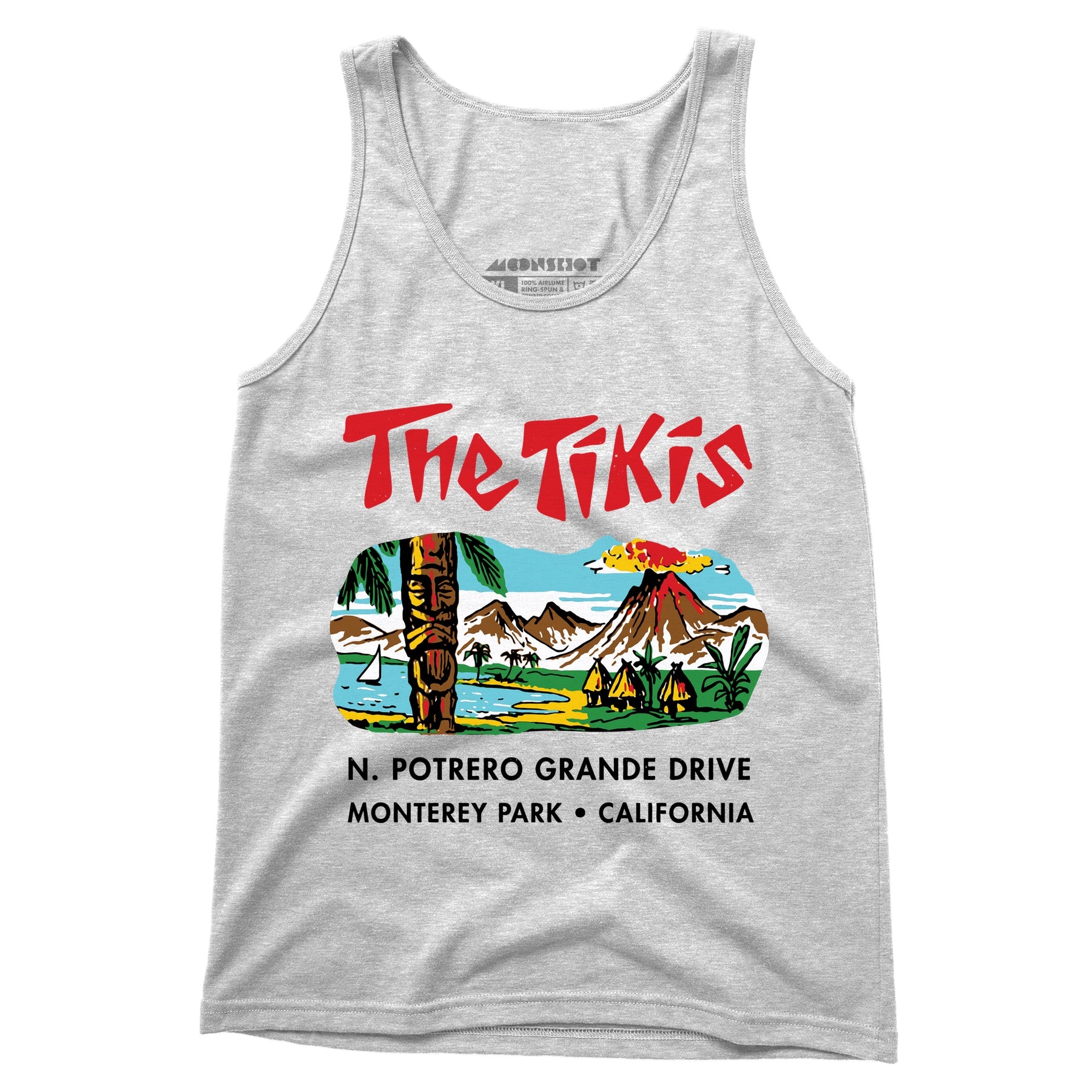 The Tikis - Monterey Park CA - Vintage Tiki Bar - Unisex Tank Top