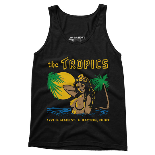 The Tropics - Dayton, OH - Vintage Tiki Bar - Unisex Tank Top
