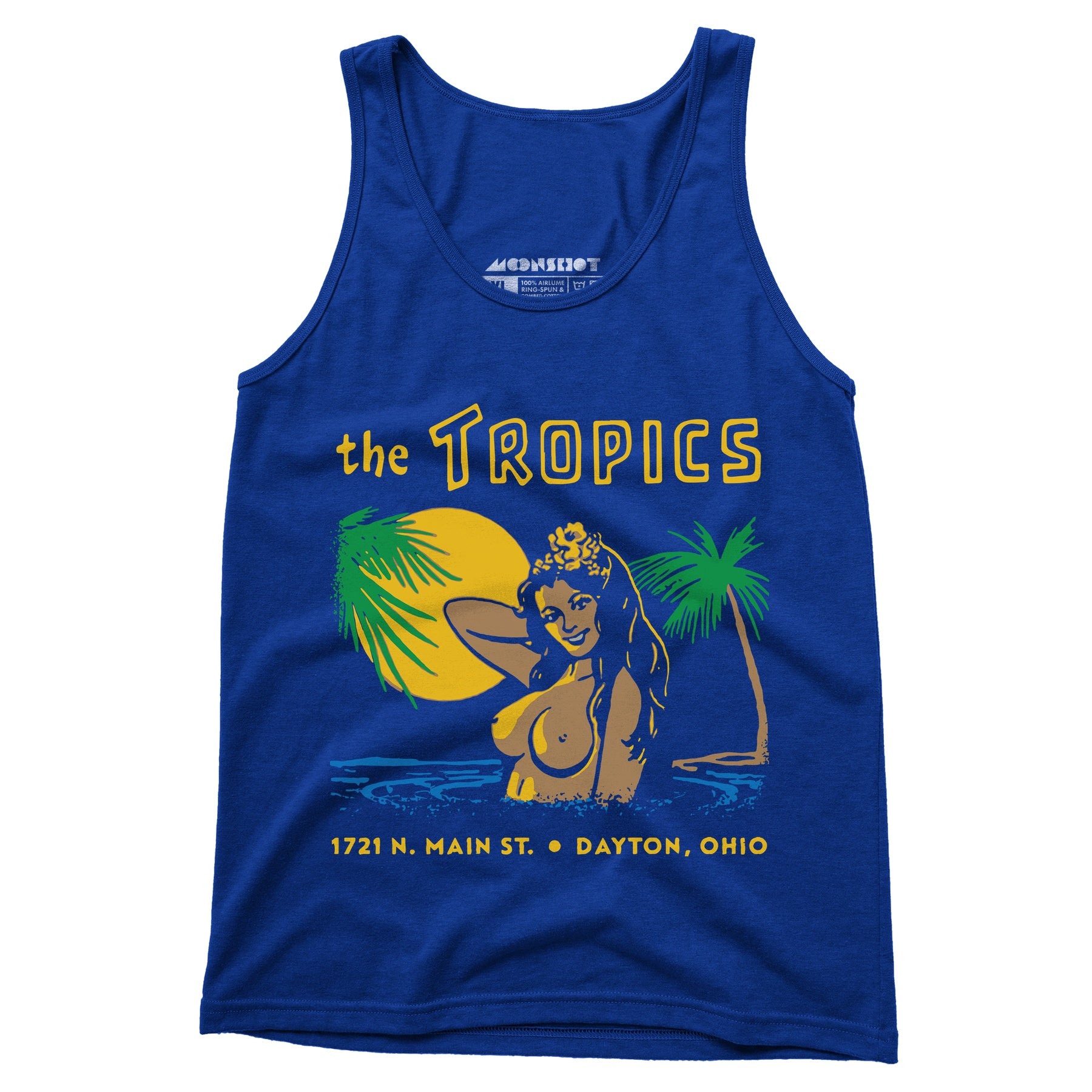 The Tropics - Dayton, OH - Vintage Tiki Bar - Unisex Tank Top