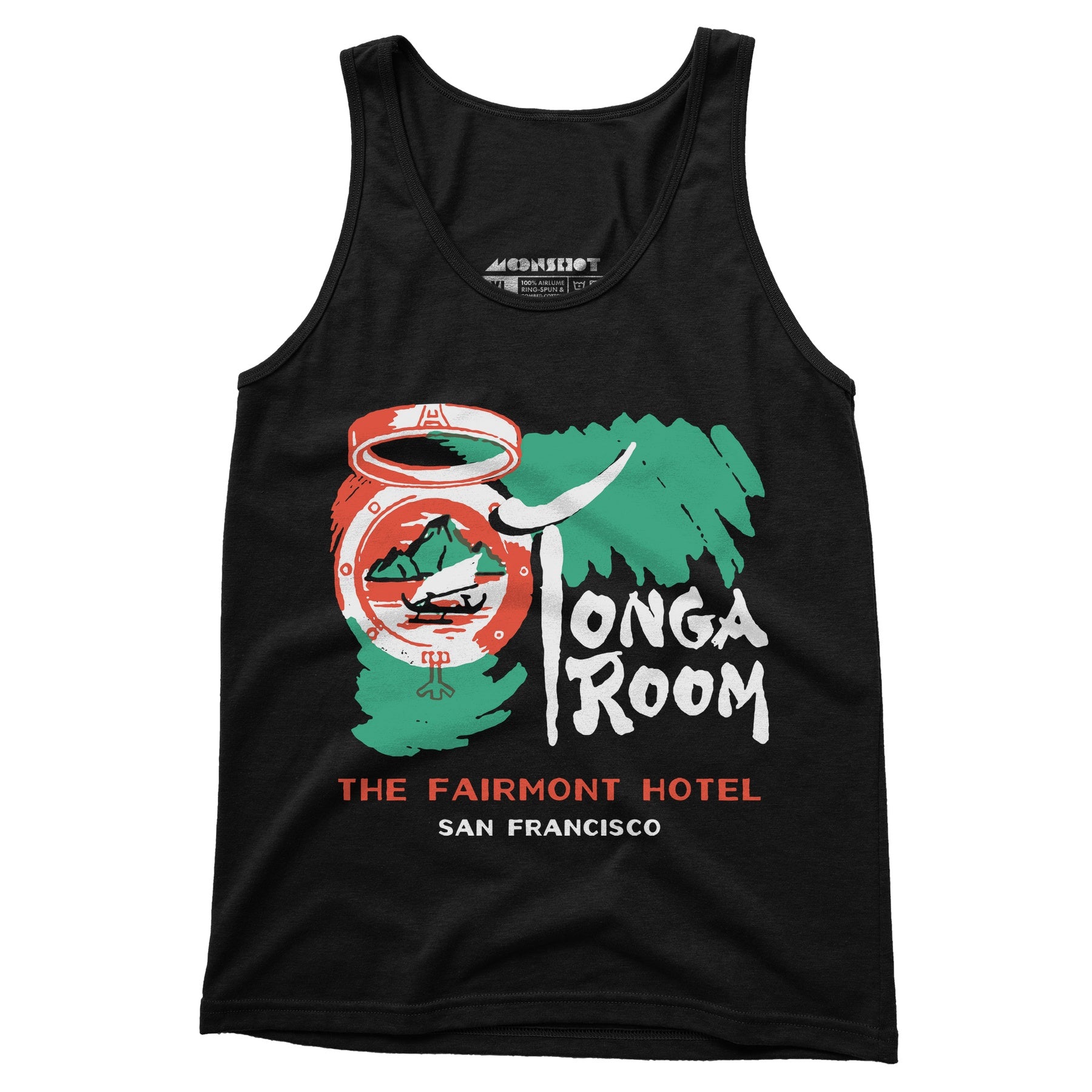 Tonga Room - San Francisco, CA - Vintage Tiki Bar - Unisex Tank Top
