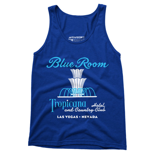 Tropicana Blue Room - Vintage Las Vegas - Unisex Tank Top