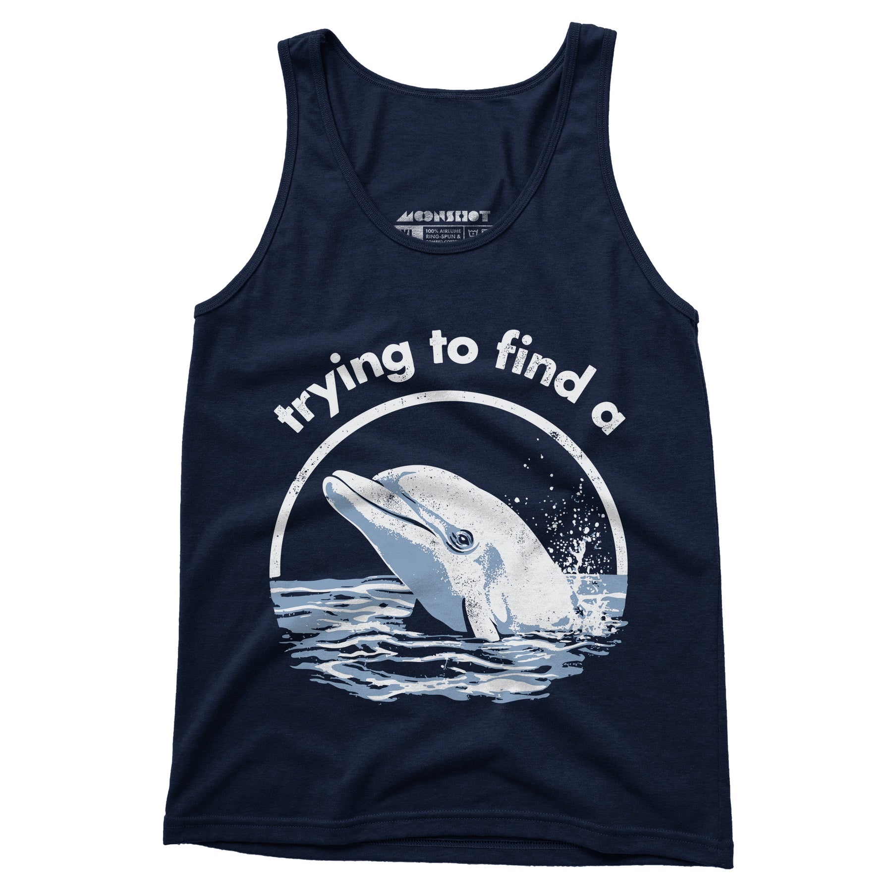 Trying to Find a Porpoise - Unisex Tank Top