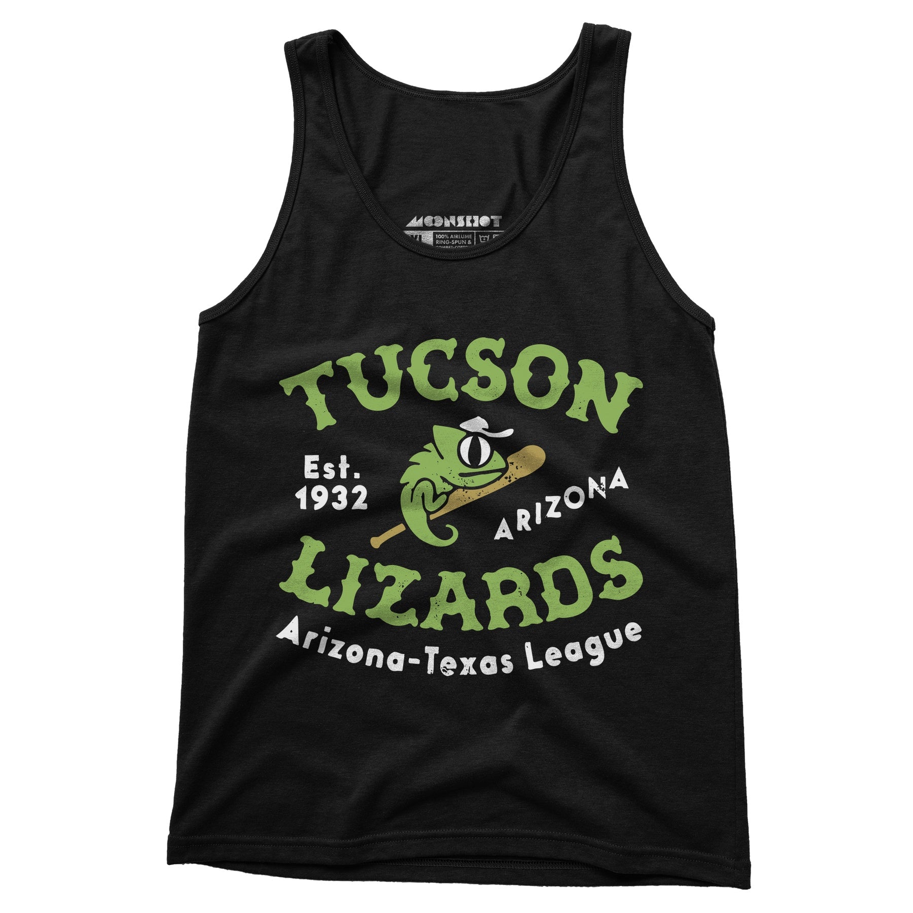Tucson Lizards - Arizona - Vintage Defunct Baseball Teams - Unisex Tank Top