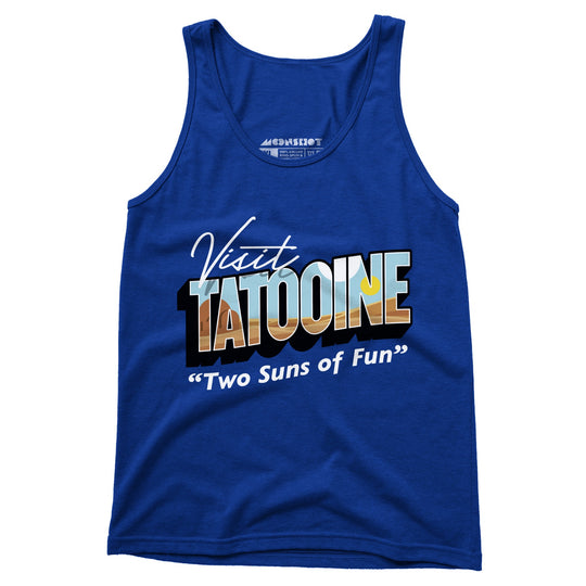 Visit Tatooine - Two Suns of Fun - Unisex Tank Top
