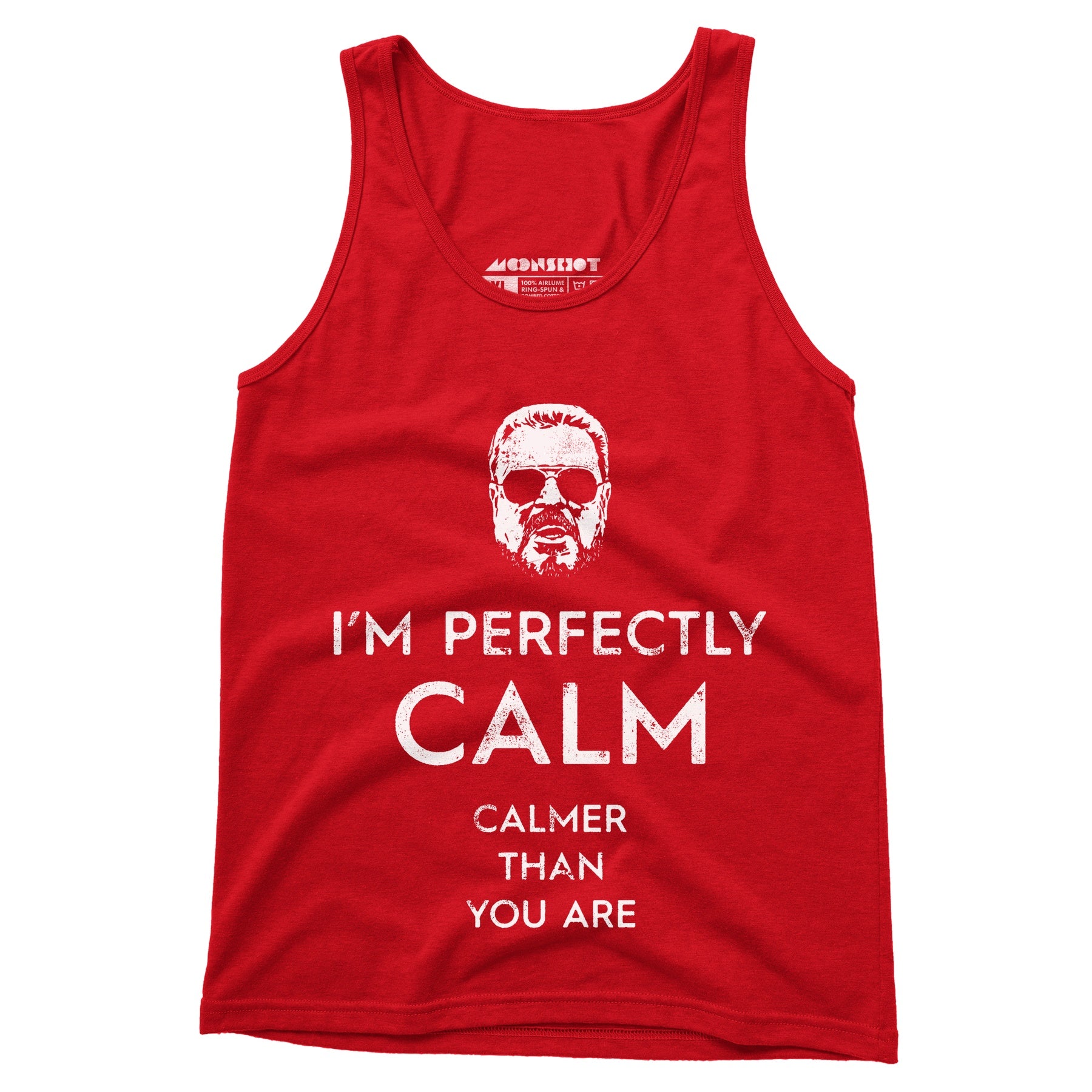 Walter Sobchak - Calmer Than You Are - Unisex Tank Top