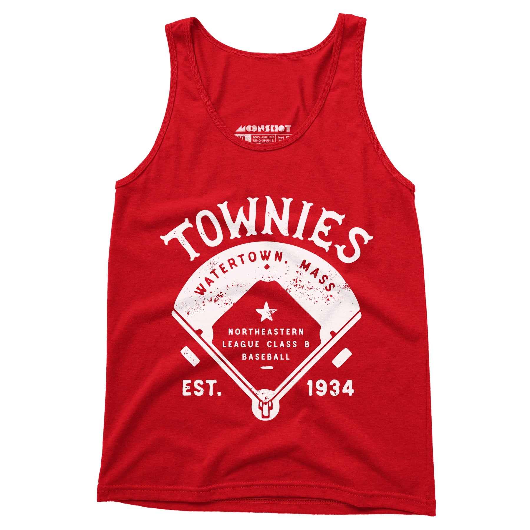 Watertown Townies - Massachusetts - Vintage Defunct Baseball Teams - Unisex Tank Top