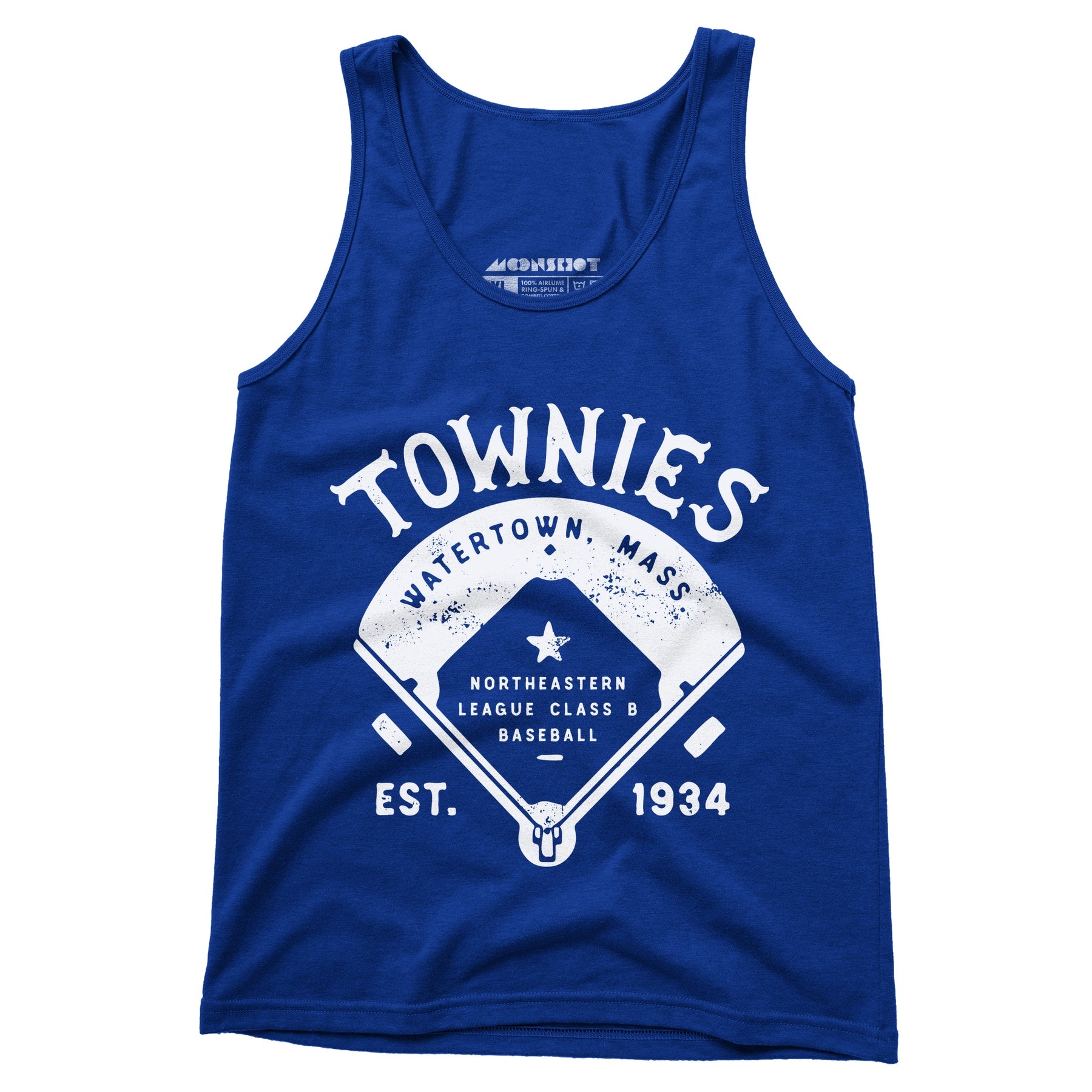 Watertown Townies - Massachusetts - Vintage Defunct Baseball Teams - Unisex Tank Top