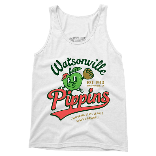 Watsonville Pippins - California - Vintage Defunct Baseball Teams - Unisex Tank Top
