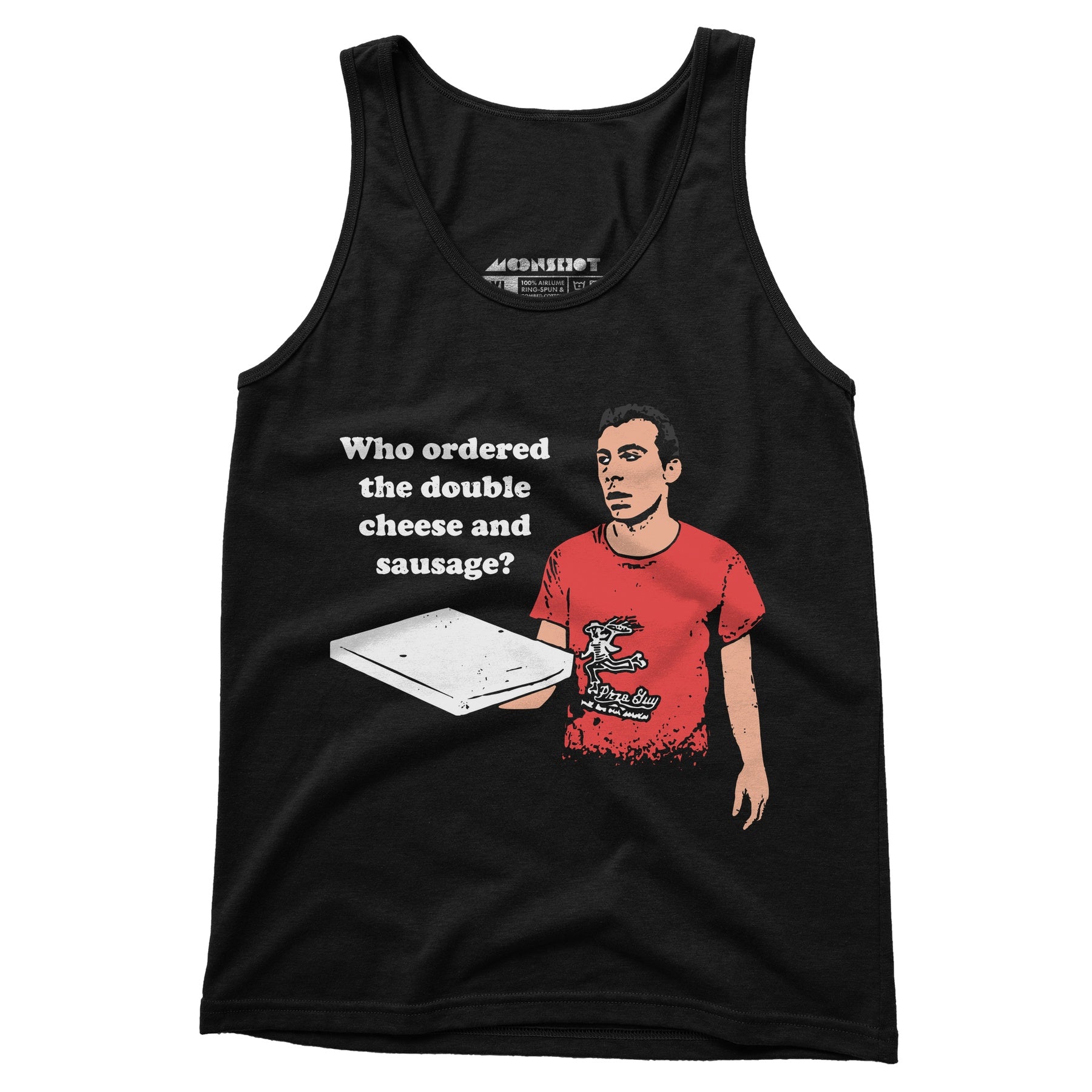 Who Ordered the Double Cheese and Sausage? - Unisex Tank Top