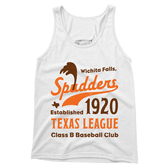 Wichita Falls Spudders - Texas - Vintage Defunct Baseball Teams - Unisex Tank Top
