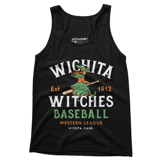 Wichita Witches - Kansas - Vintage Defunct Baseball Teams - Unisex Tank Top