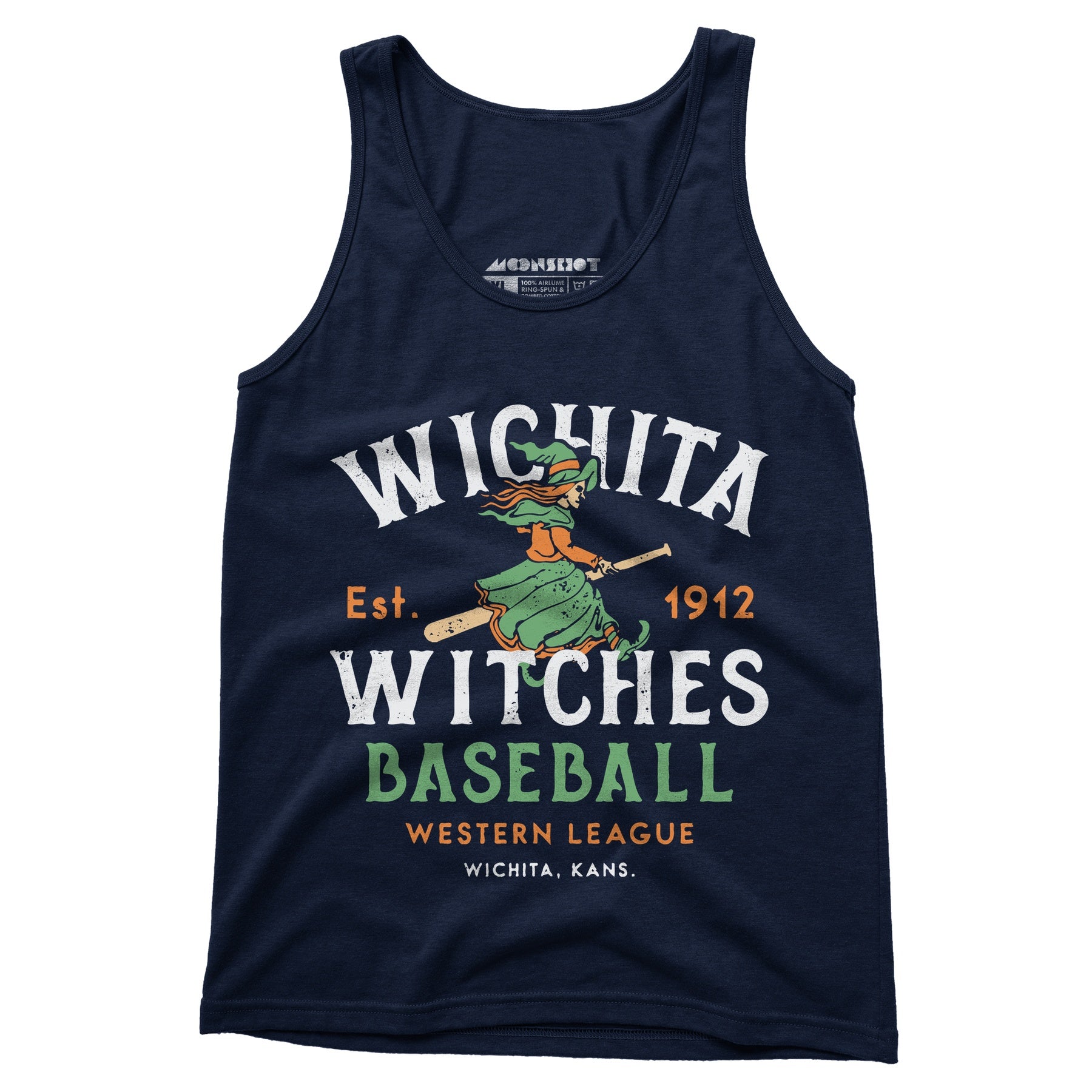 Wichita Witches - Kansas - Vintage Defunct Baseball Teams - Unisex Tank Top