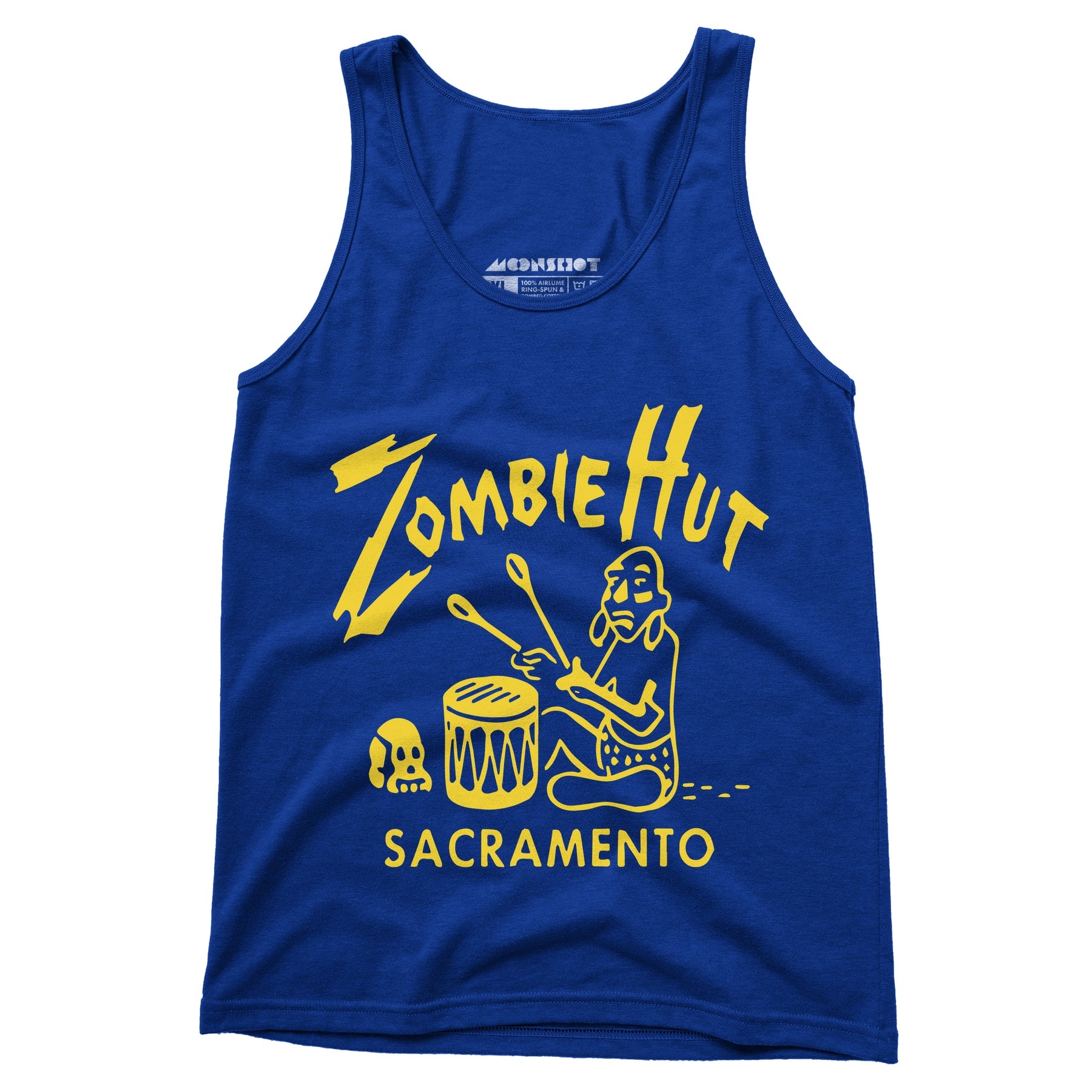 Zombie Hut - Sacramento, CA - Vintage Tiki Bar - Unisex Tank Top