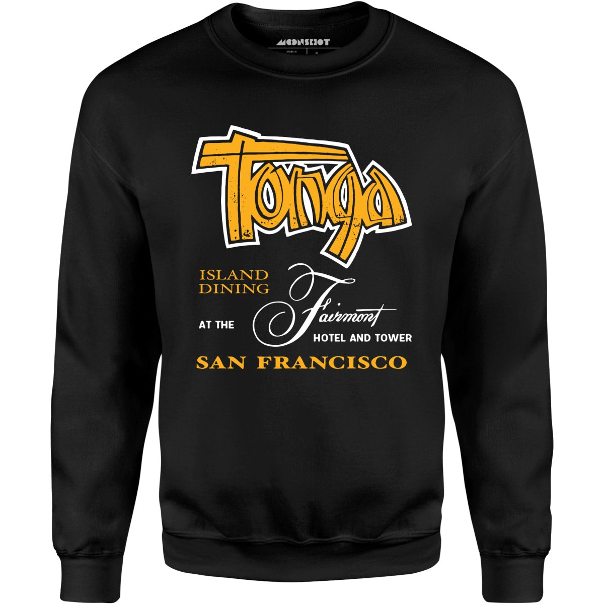 Tonga Room v3 - San Francisco, CA - Vintage Tiki Bar - Unisex Sweatshirt