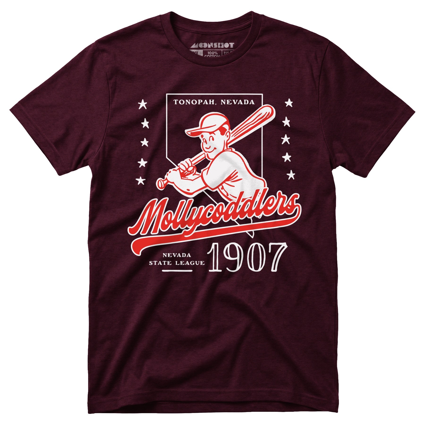 Tonopah Mollycoddlers - Nevada - Vintage Defunct Baseball Teams - Unisex T-Shirt