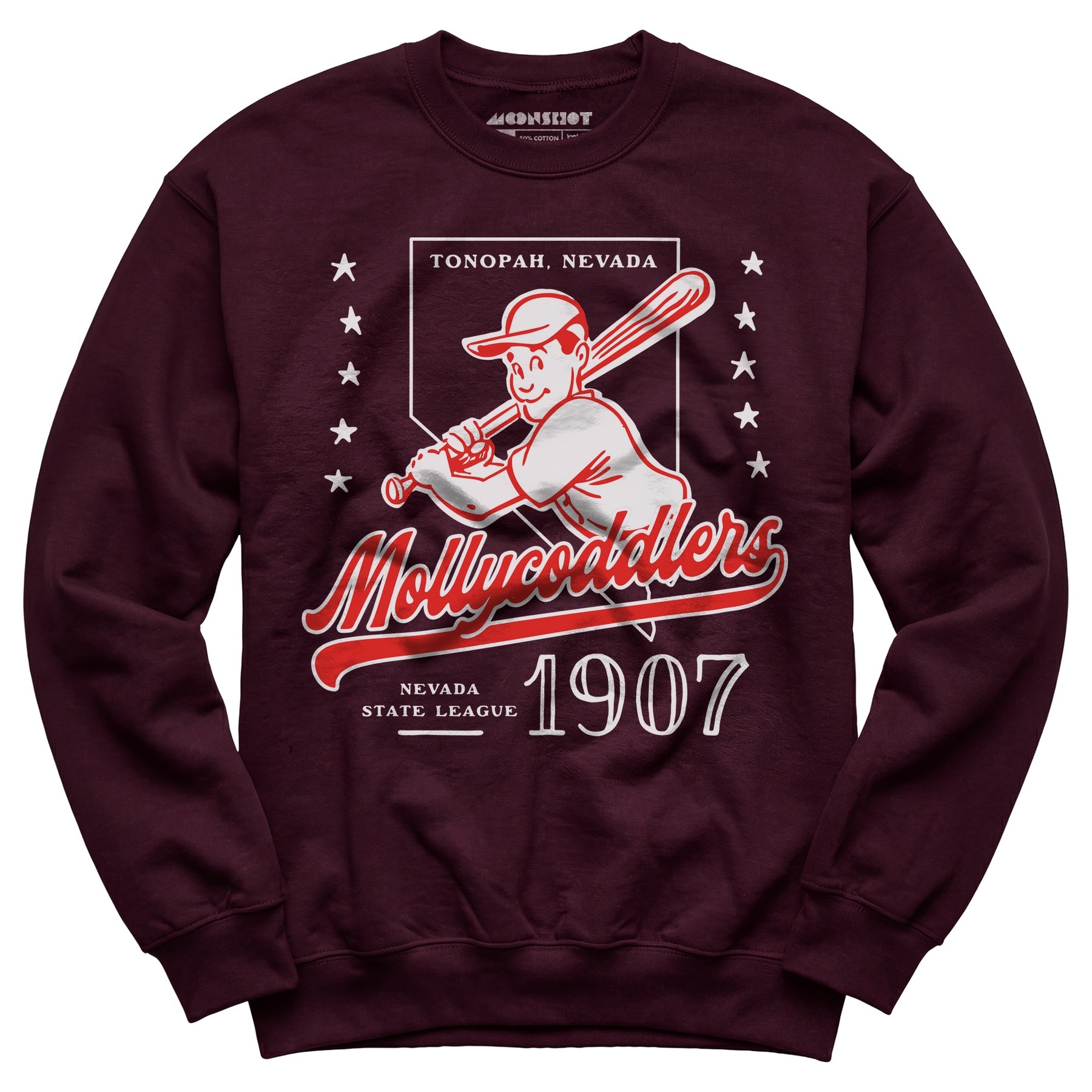 Tonopah Mollycoddlers - Nevada - Vintage Defunct Baseball Teams - Unisex Sweatshirt