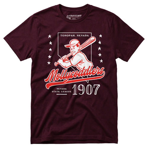 Tonopah Mollycoddlers - Nevada - Vintage Defunct Baseball Teams - Unisex T-Shirt