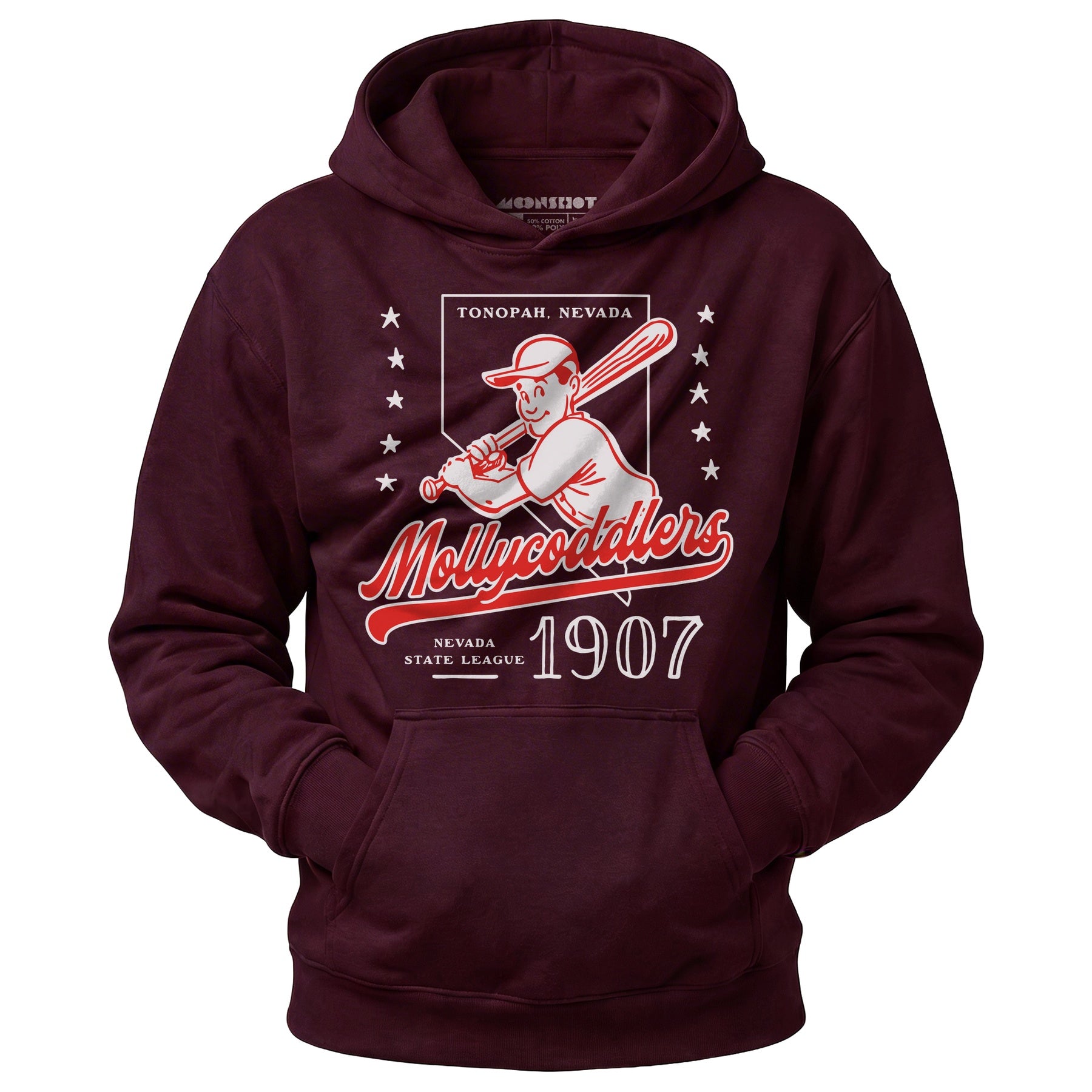 Tonopah Mollycoddlers - Nevada - Vintage Defunct Baseball Teams - Unisex Hoodie