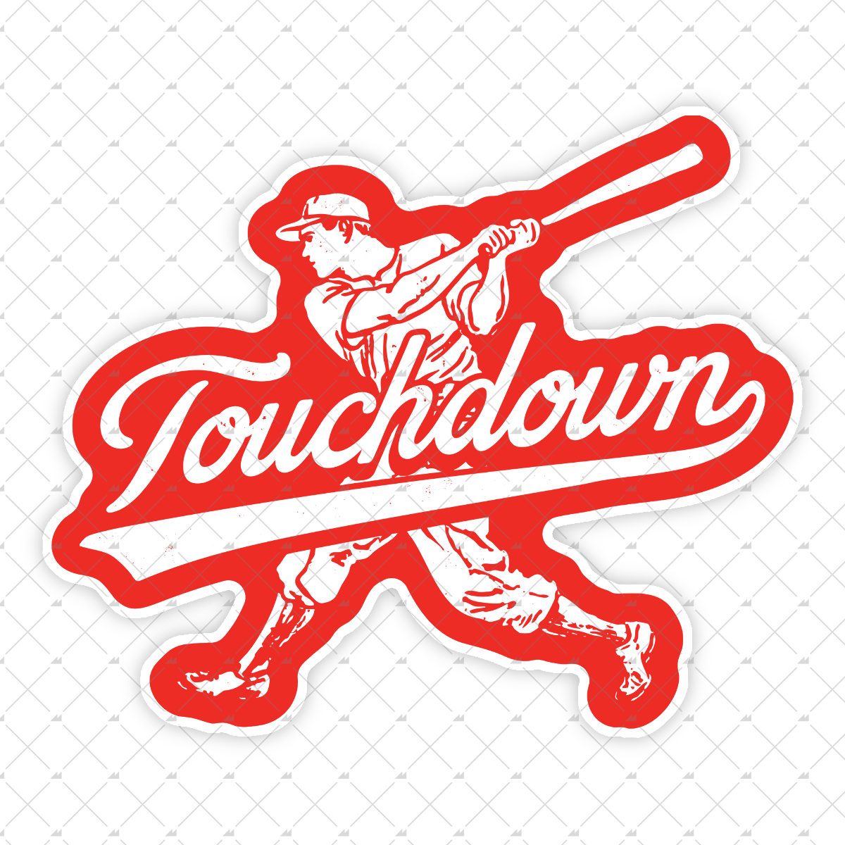 Touchdown v2 - Sticker