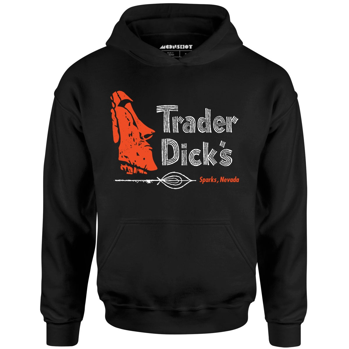 Trader Dick's - Sparks, NV - Vintage Tiki Bar - Unisex Hoodie