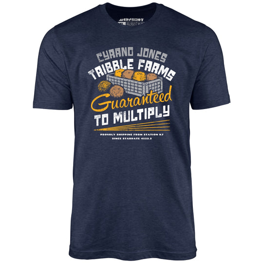 Tribble Farms - Heather Midnight Navy - Unisex T-Shirt