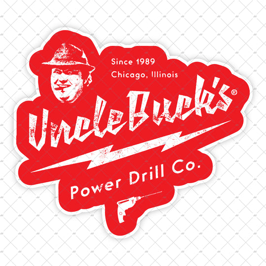 Uncle Buck's Power Drill Co. - Sticker