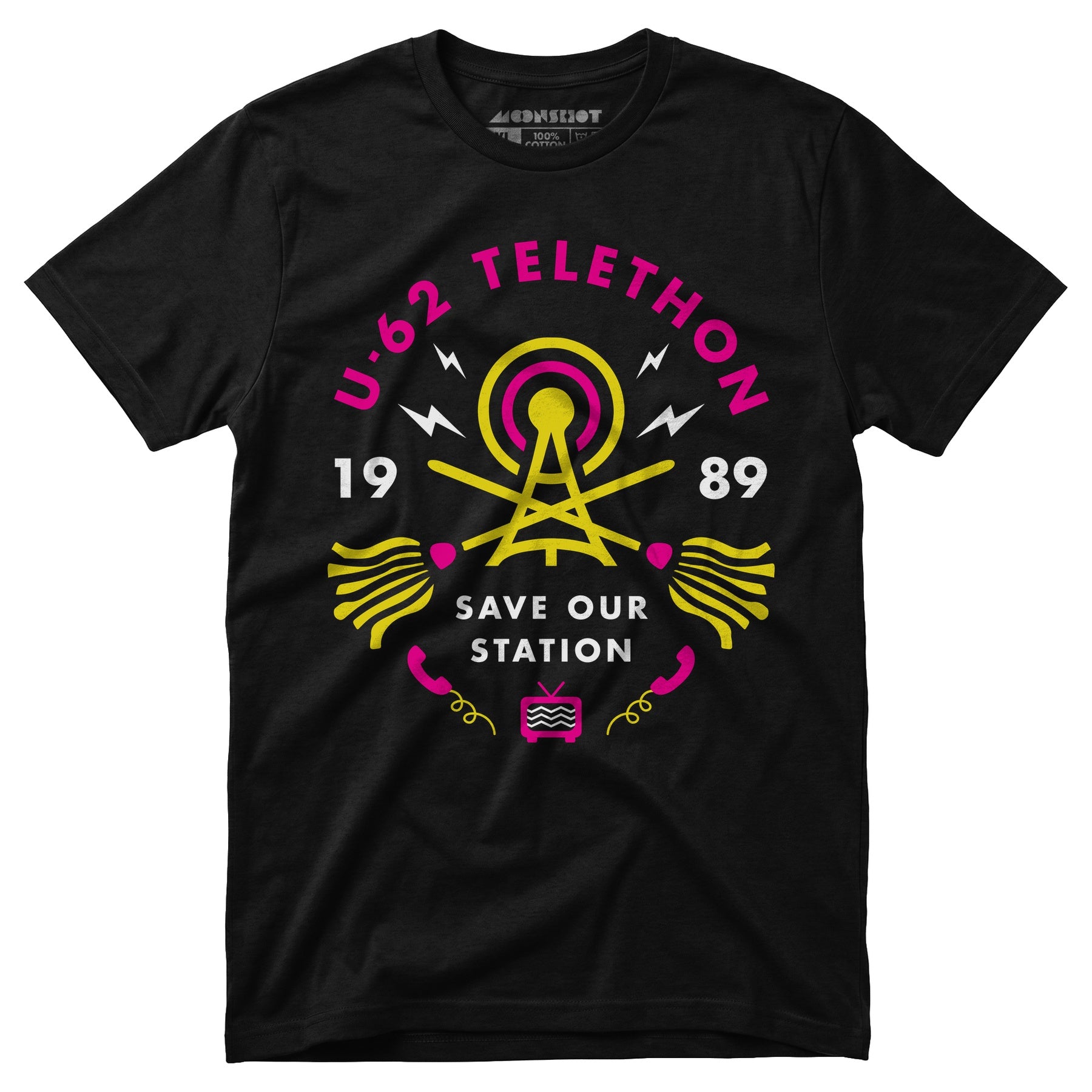 1989 UHF U-62 Telethon - Unisex T-Shirt