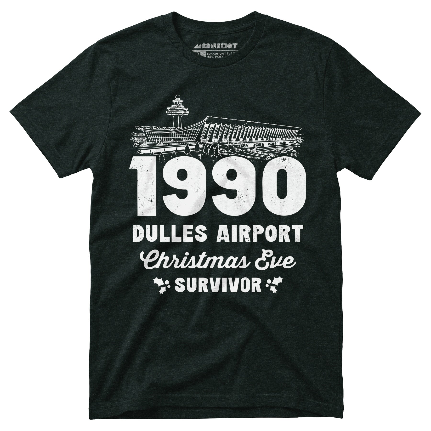 1990 Dulles Airport Christmas Eve Survivor - Unisex T-Shirt