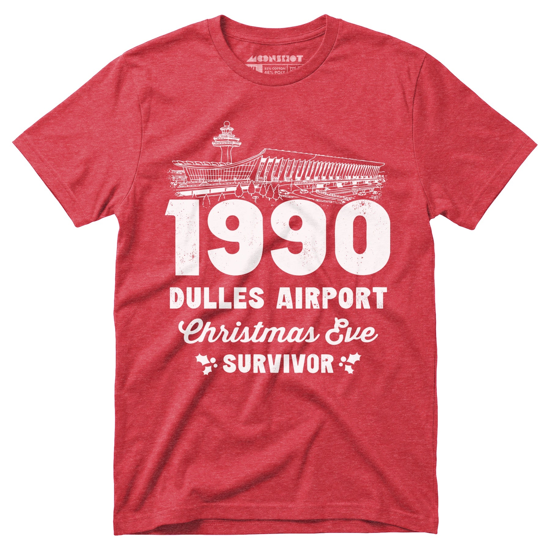 1990 Dulles Airport Christmas Eve Survivor - Unisex T-Shirt