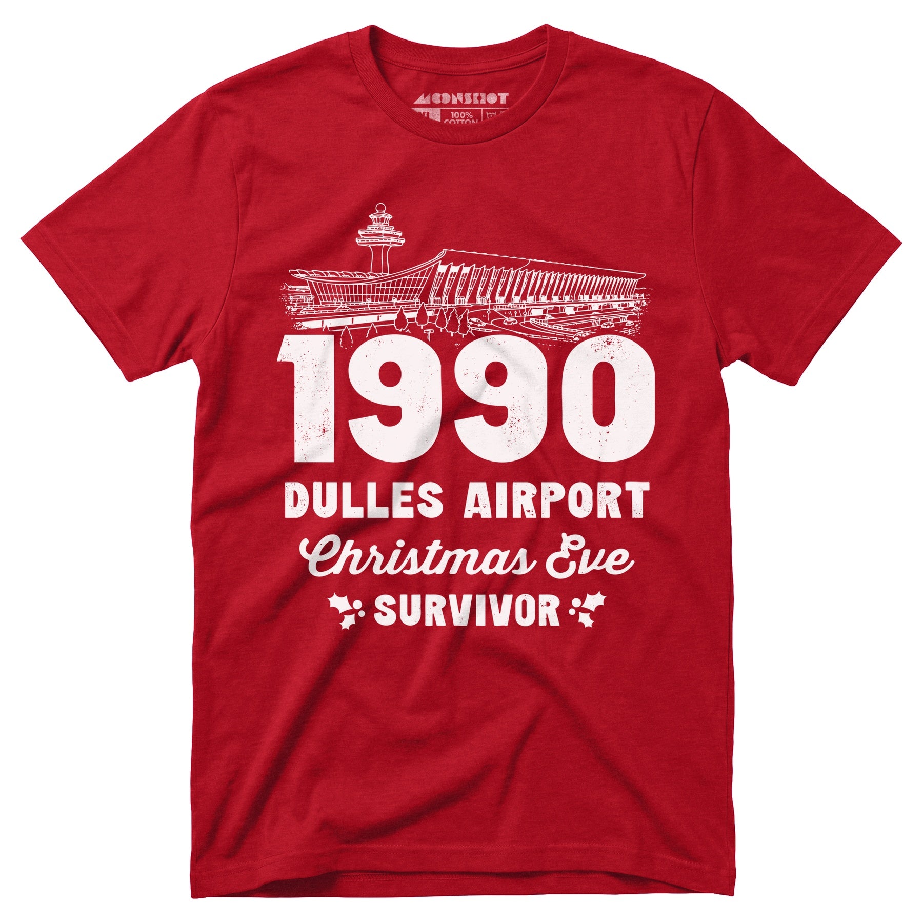 1990 Dulles Airport Christmas Eve Survivor - Unisex T-Shirt
