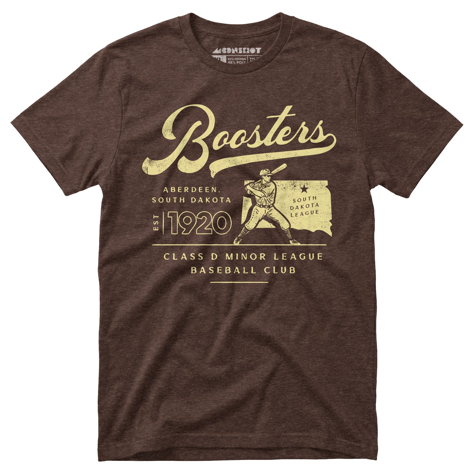 Aberdeen Boosters - South Dakota - Vintage Defunct Baseball Teams - Unisex T-Shirt