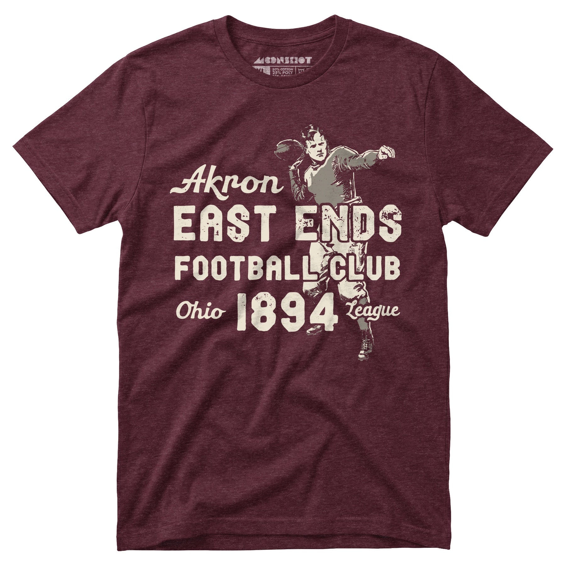 Akron East Ends - Ohio - Vintage Defunct Football Teams - Unisex T-Shirt