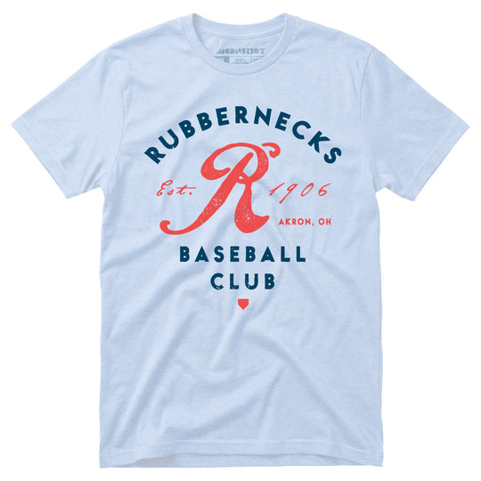 Akron Rubbernecks - Ohio - Vintage Defunct Baseball Teams - Unisex T-Shirt