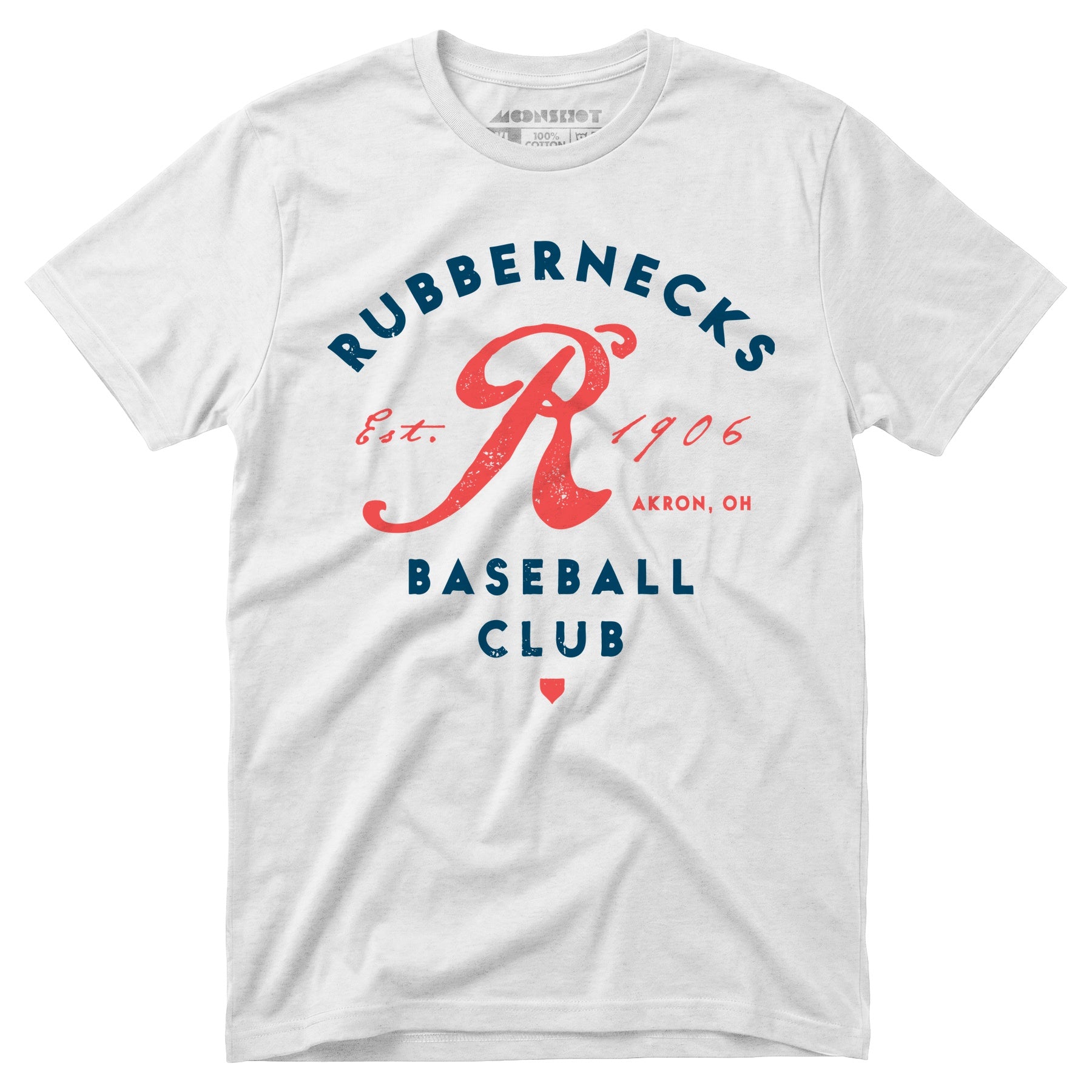 Akron Rubbernecks - Ohio - Vintage Defunct Baseball Teams - Unisex T-Shirt