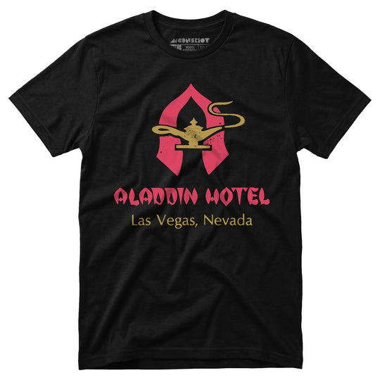 Aladdin Hotel v2 - Vintage Las Vegas - Unisex T-Shirt