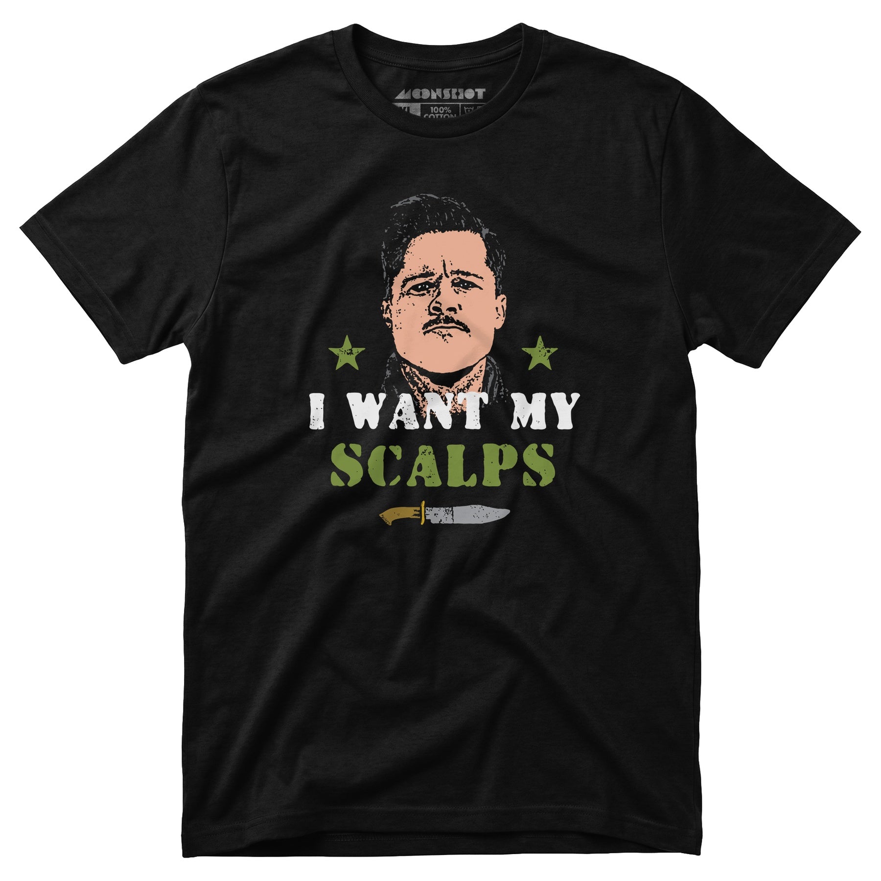 Aldo Raine - I Want My Scalps - Unisex T-Shirt