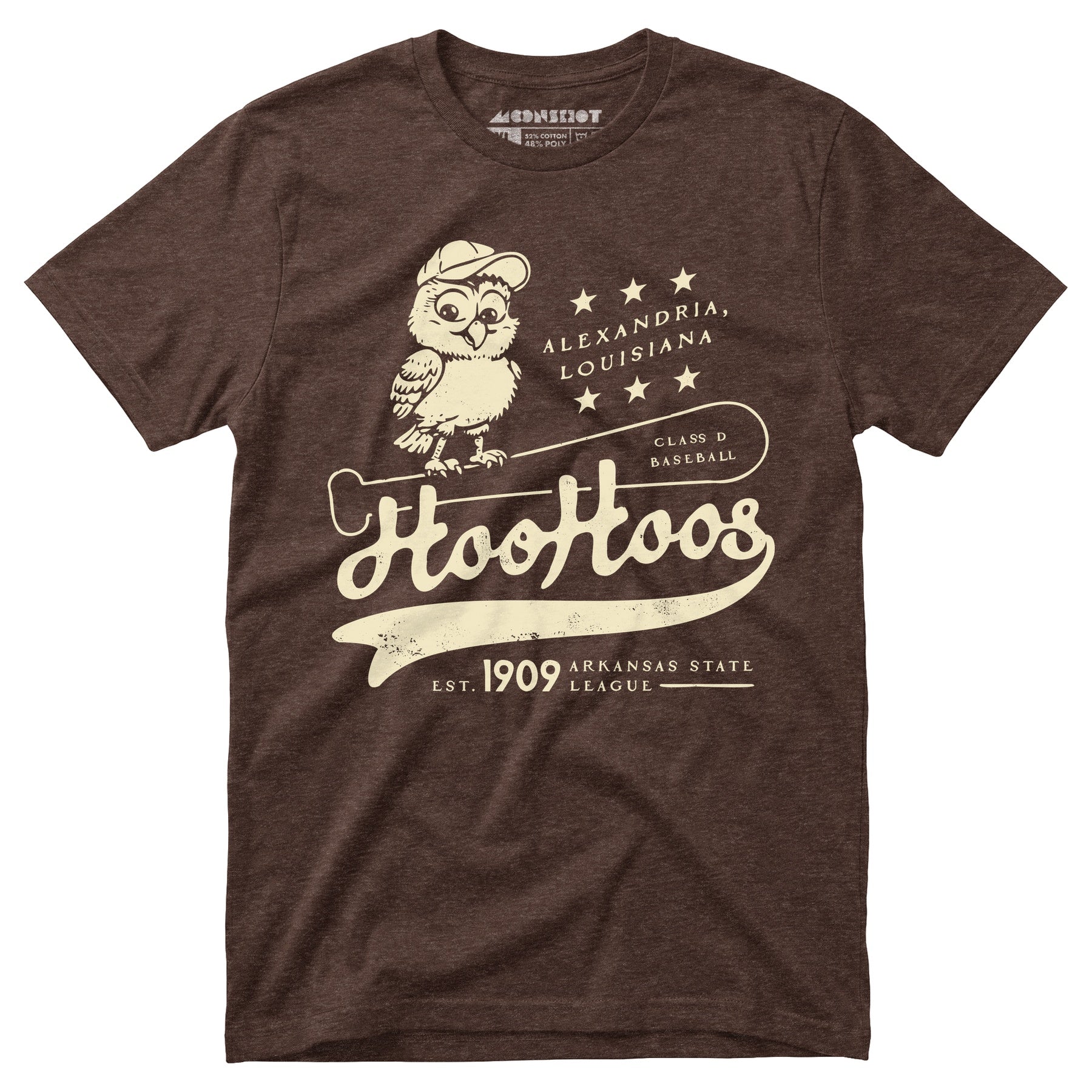 Alexandria Hoo Hoos - Louisiana - Vintage Defunct Baseball Teams - Unisex T-Shirt