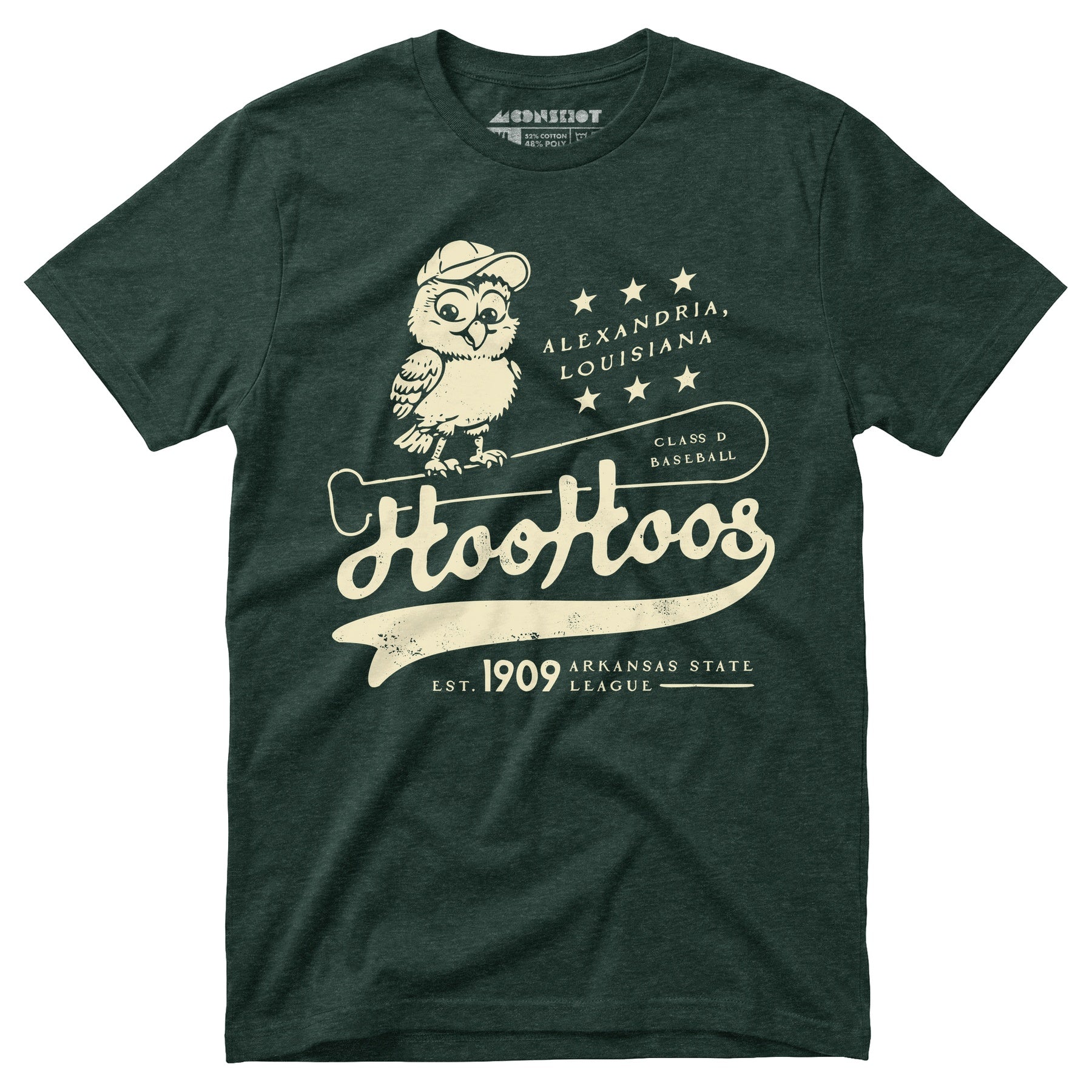 Alexandria Hoo Hoos - Louisiana - Vintage Defunct Baseball Teams - Unisex T-Shirt