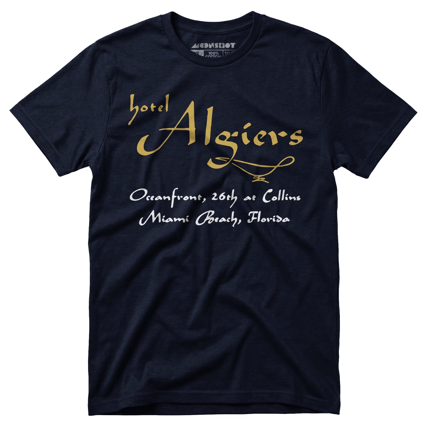 Algiers Hotel - Miami Beach, FL - Vintage Hotel - Unisex T-Shirt