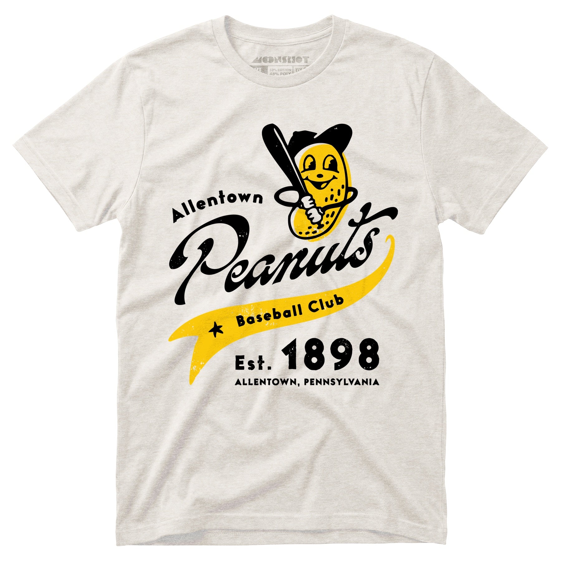 Allentown Peanuts - Pennsylvania - Vintage Defunct Baseball Teams - Unisex T-Shirt