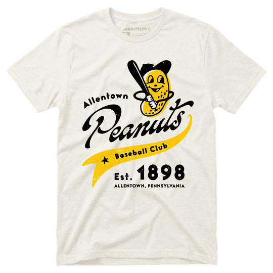 Allentown Peanuts - Pennsylvania - Vintage Defunct Baseball Teams - Unisex T-Shirt