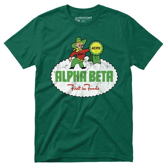 Alpha Beta Retro - Unisex T-Shirt