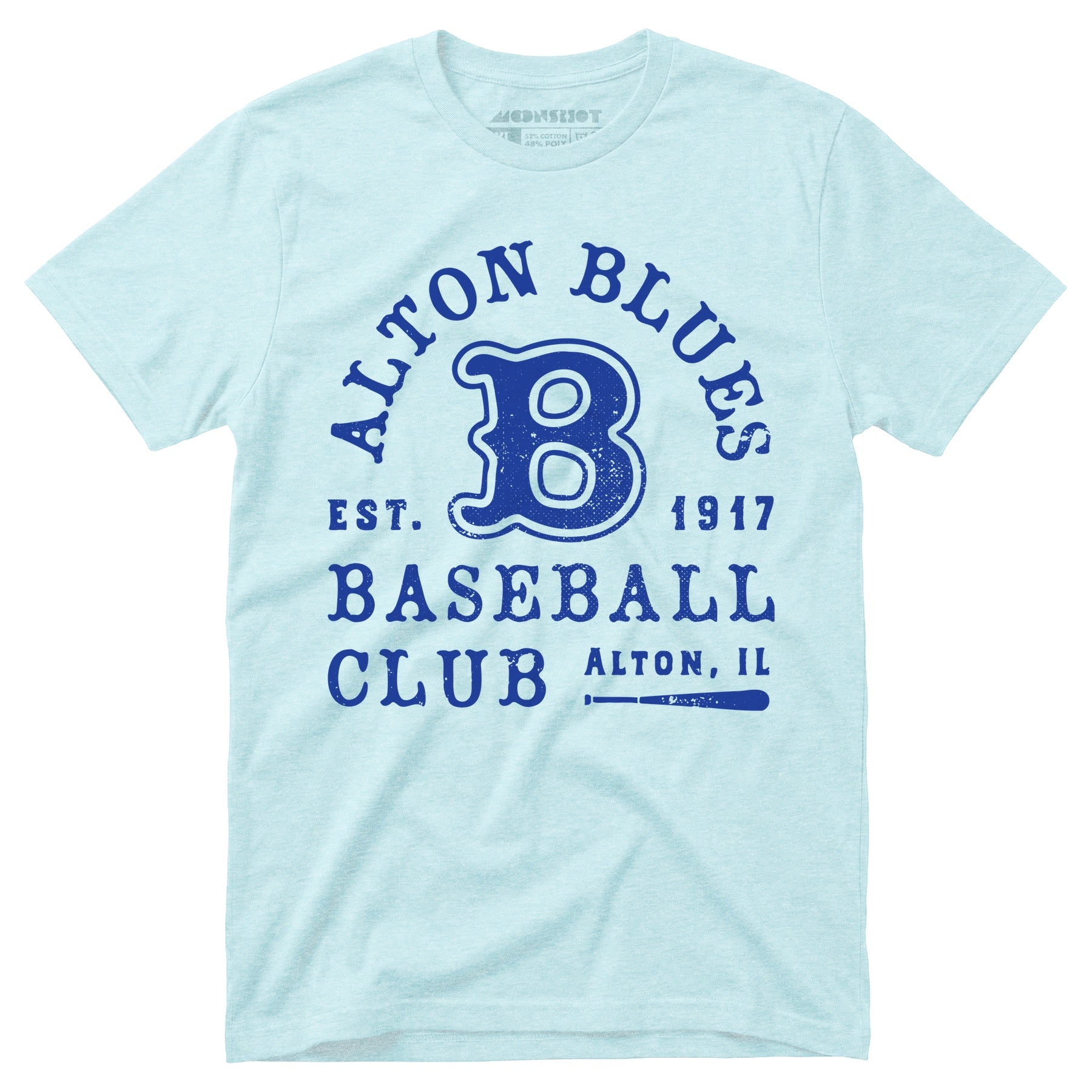 Alton Blues - Illinois - Vintage Defunct Baseball Teams - Unisex T-Shirt