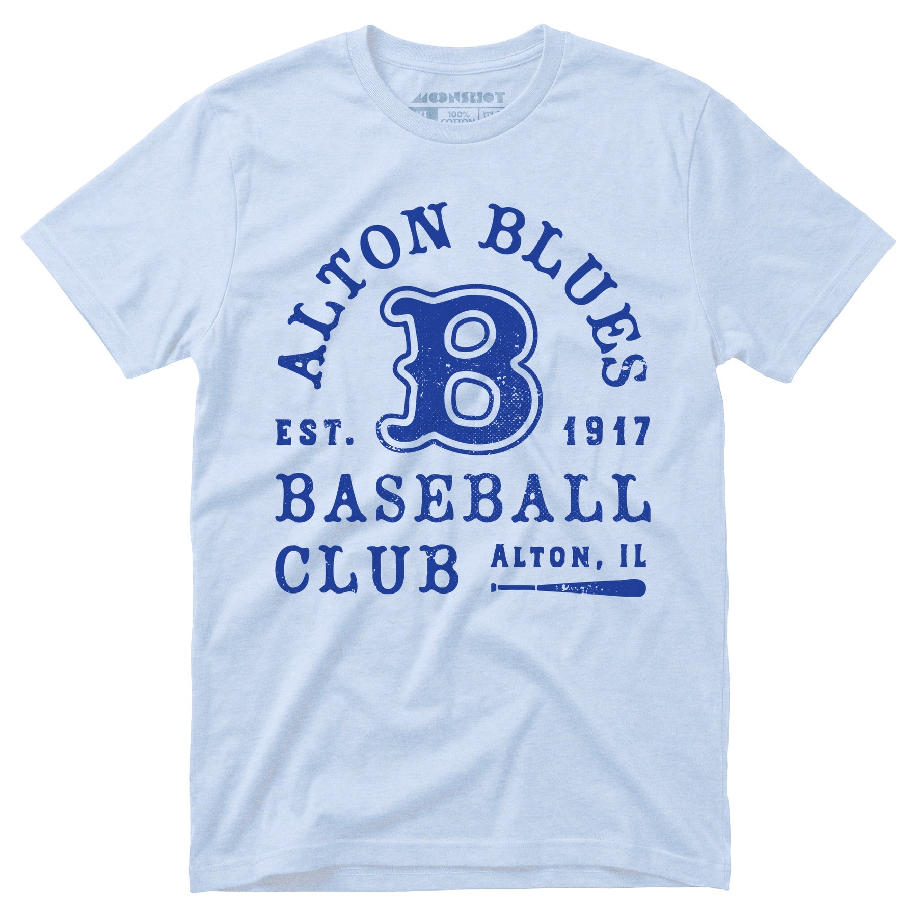 Alton Blues - Illinois - Vintage Defunct Baseball Teams - Unisex T-Shirt