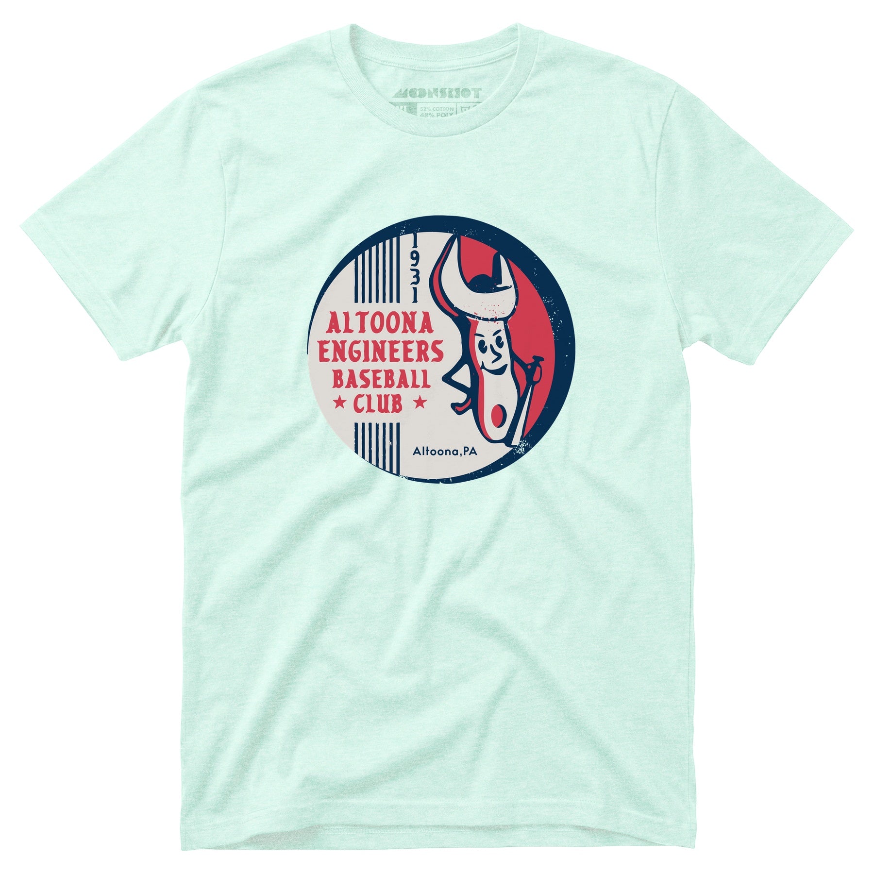 Altoona Engineers - Pennsylvania - Vintage Defunct Baseball Teams - Unisex T-Shirt