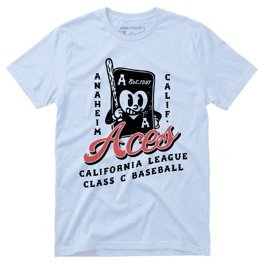 Anaheim Aces - California - Vintage Defunct Baseball Teams - Unisex T-Shirt