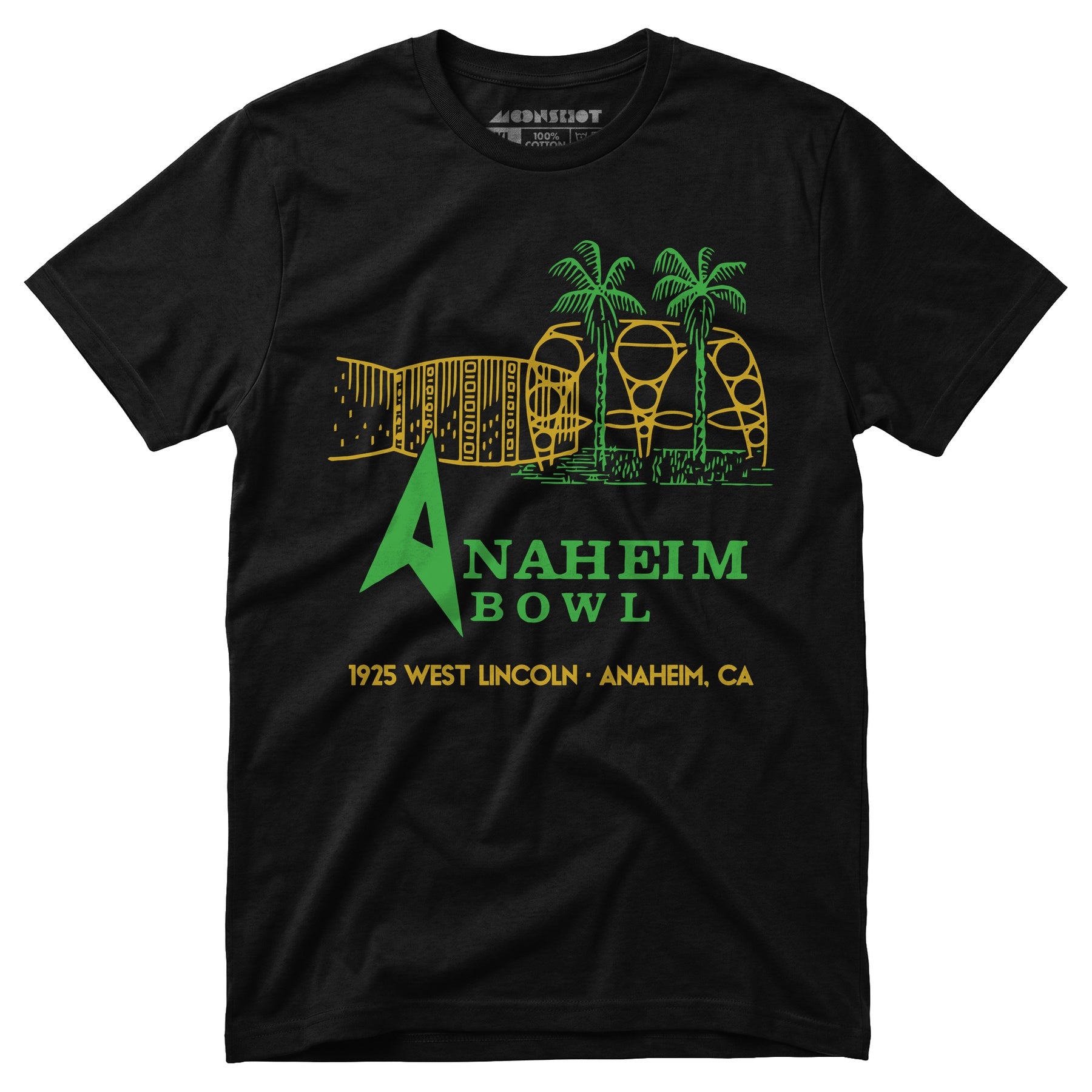 Anaheim Bowl - Anaheim, CA - Vintage Bowling Alley - Unisex T-Shirt