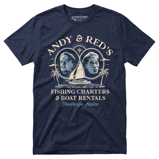 Andy & Red's Fishing Charters & Boat Rentals - Unisex T-Shirt